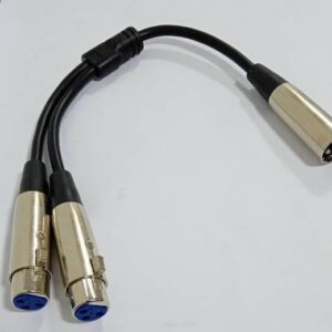 Cable Xlr Ye 1 Macho Canon A 2 Hermbras Canon 15 Cm