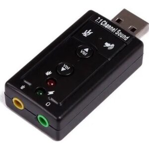 Adaptador Tarjeta De Sonido Usb 2.0 Virtual 7.1 Pc