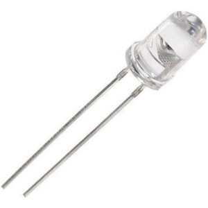 Diodos Led Rojo Transparente 5mm Alto Brillo 4 Unidades