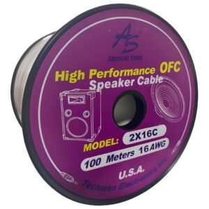Cable Para Corneta 2x16 American Sound 2 Metros