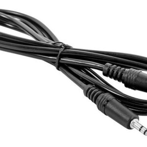 Cable Auxiliar Audio Sonido 3.5mm Plug Negro