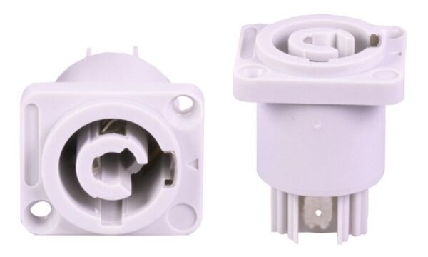 Powercon Hembra Para Empotrar Corriente Ac American Sound