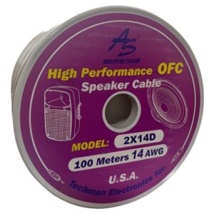 Cable Para Cornetas 2x14 American Sound 2 Metros