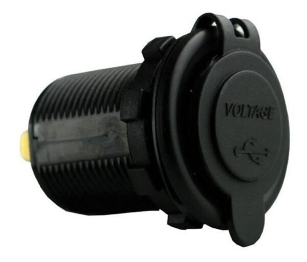 Medidor De Voltaje Digital Voltimetro Usb 12v/24v Carro Moto - Image 2