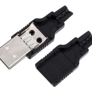 Conector Usb 2.0 Macho 4 Pines Tipo A 2 Unidades