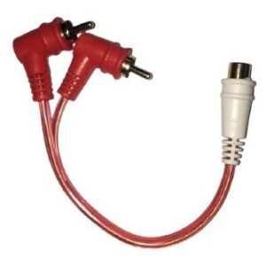 Cable Rca Tipo Y Audio 2 Machos 1 Hembra Audiopipe Tipo L