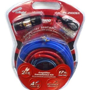 Kit Instalación Cable 4 Sonido Planta 2100w Audiopipe
