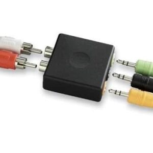 Convertidor Adaptador De Audio Universal 5.1 A 2.1 Rca
