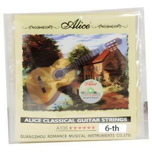 Cuerda Guitarra Clásica Sexta 6th Cuerda Nylon Entorchada