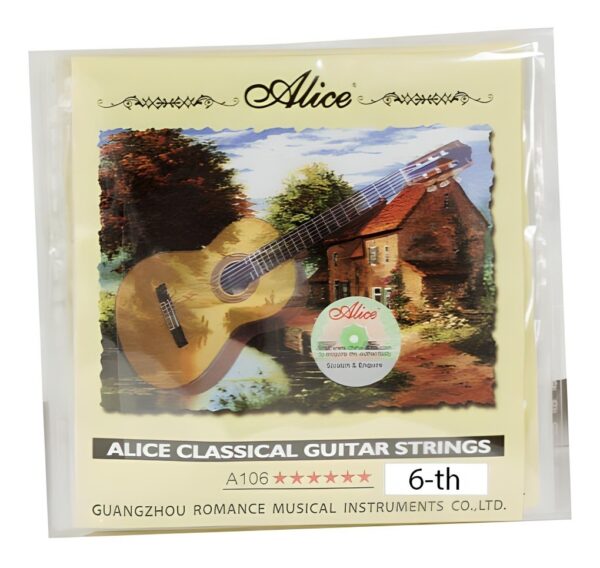 Cuerda Guitarra Clásica Sexta 6th Cuerda Nylon Entorchada