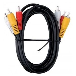 Cable Rca Para Audio Video 1.8 Metros Dvd Tv