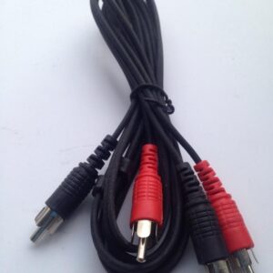 Cable Rca Audio 1.8 Metros 2 Unidades