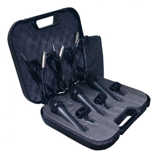 Kit De Microfonos Alambricos Voyz Maleta - Image 2