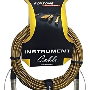 Cable Para Instrumento Plug 1/4 6.3mm 6 Metros Roxtone Tela