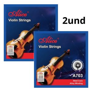 Cuerdas De Violín 4 Cuerdas Alice