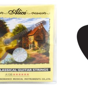 Cuerdas Guitarra Clásica 6 Cuerdas Nylon Alice