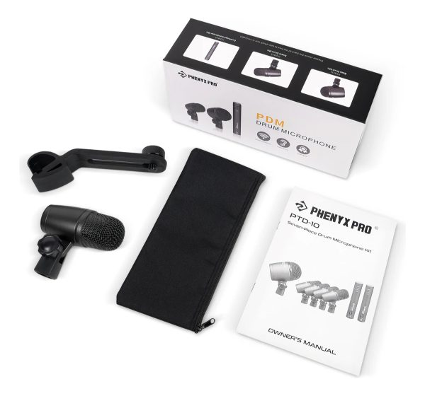 Micrófono Para Bateria Phenyx Pro Cardioide - Image 3